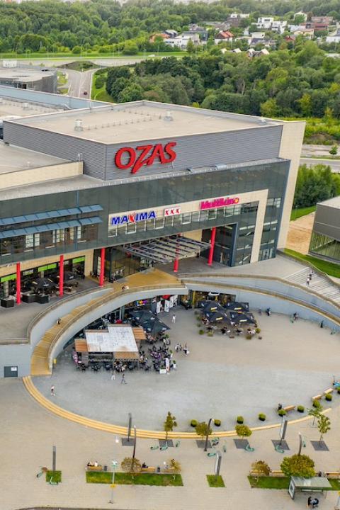 The Ozas shopping mall in Vilnius, Lithuania — AI