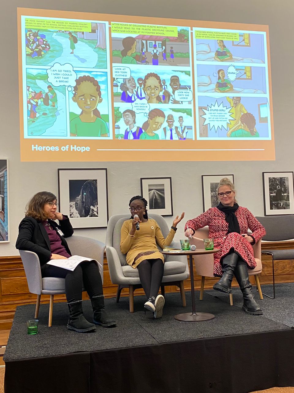 ayo book reading - girl rising fellowship - storytelling