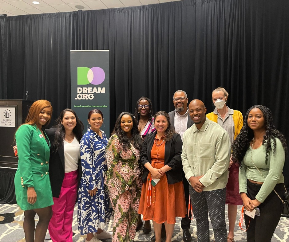 Dream.org Team celebrates the Greenhouse Gas Reduction Fund grant awards in north carolina