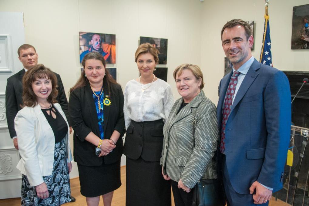 HP leaders meet with ukraine embassy to discuss refugee services