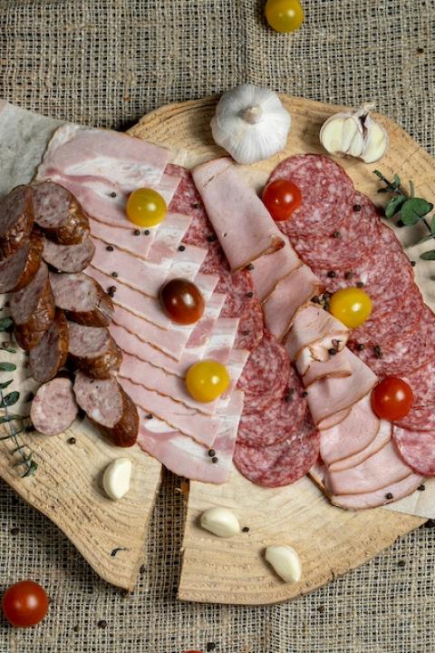 A plate of deli meats — Listeria
