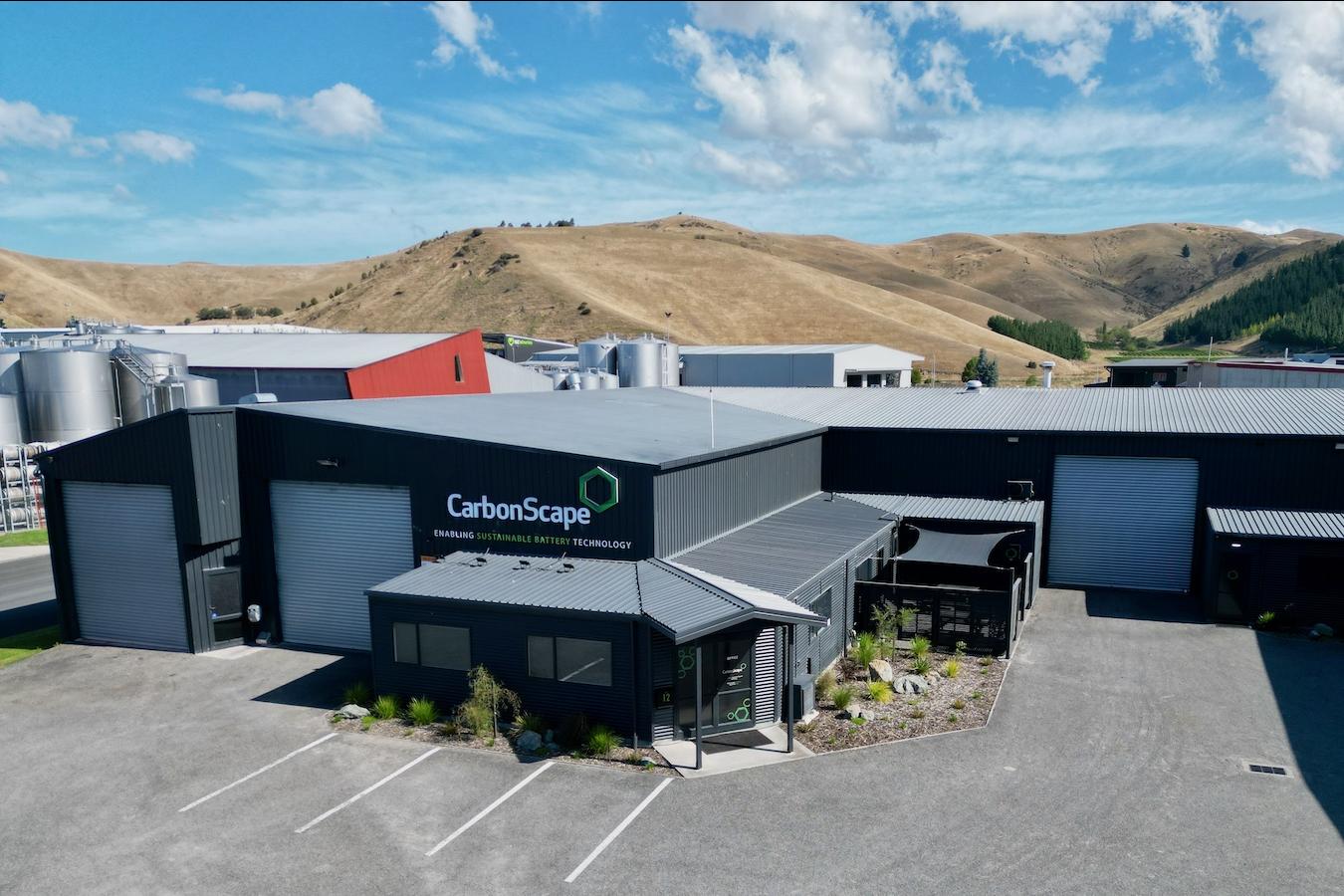 The CarbonScape pilot plant in New Zealand — lithium-ion batteries