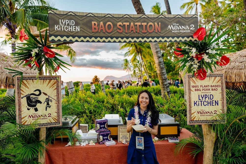 Lypid_Kitchen_Piggy_Bao_Moana_2_World_Premiere — new plant-based foods launching in 2025