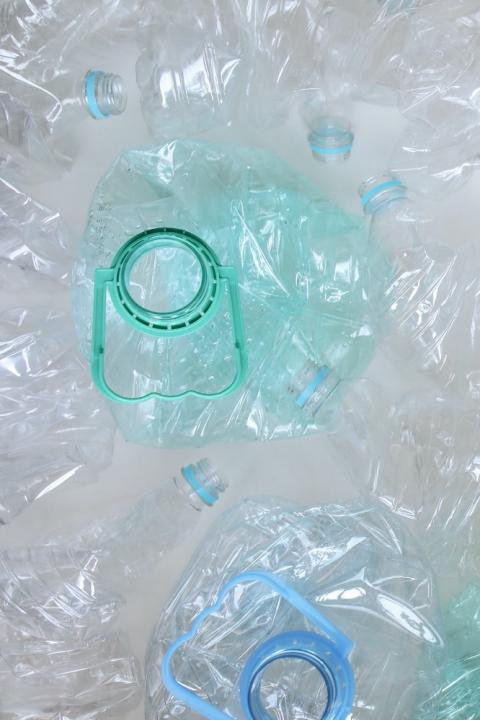 plastic bottles