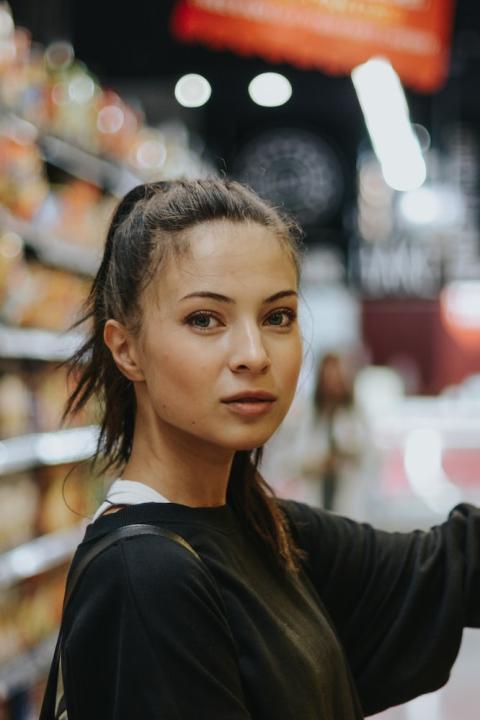 woman shopping - what consumers think about ESG