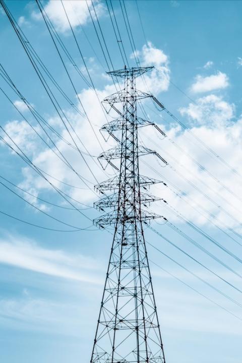 Power lines — energy transition