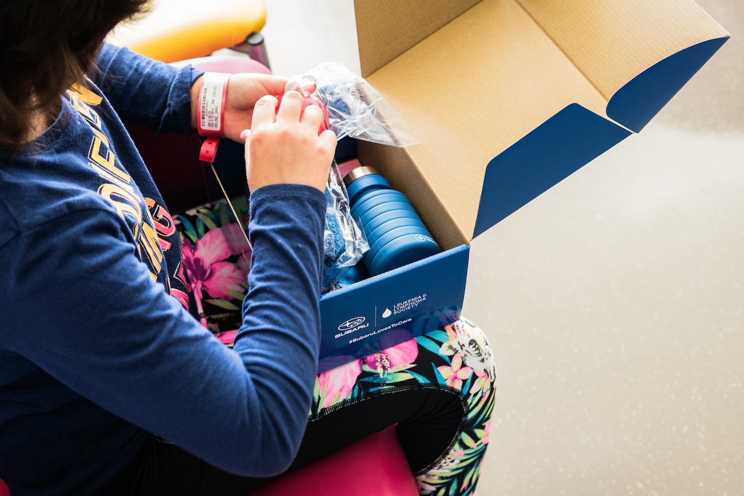 subaru loves to care - care packages for hospitals