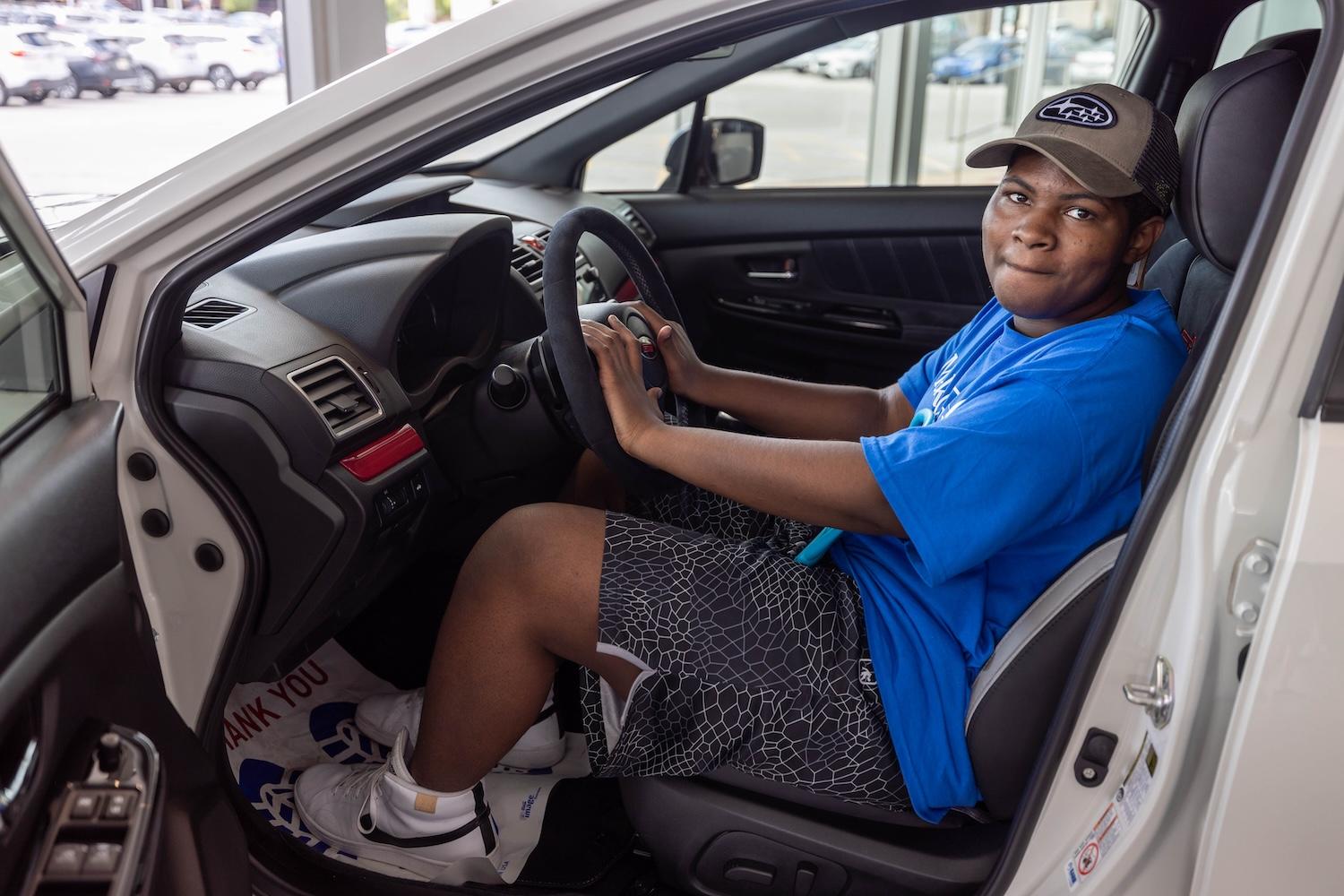 Subaru Make-A-Wish Illinois recipient