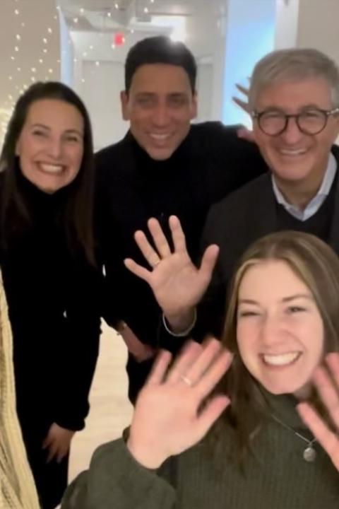 supplier diversity - Estée Lauder team poses with diverse suppliers