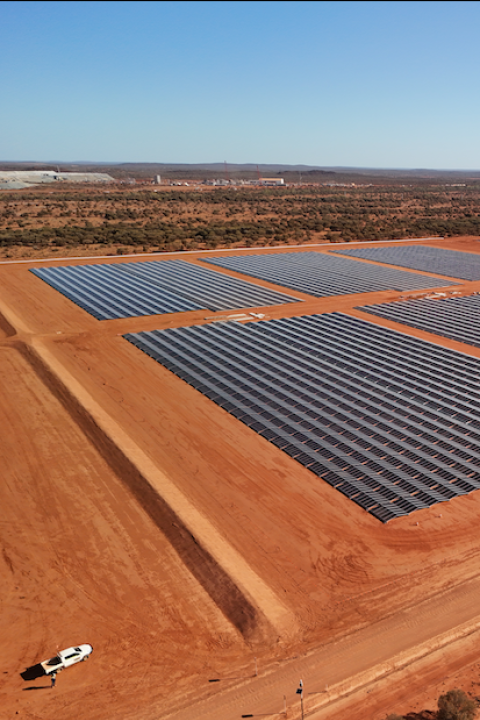 5B foldable solar power array