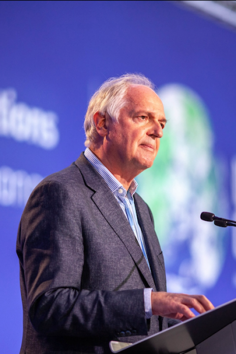 Former Unilever CEO Paul Polman at the COP26 climate talks